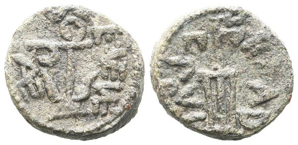 Northern Lucania, Paestum, c. 90-44 BC. Æ Semis (14 mm, 2.92 g).