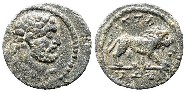 Lydia, Attalea, c. 3rd century AD. Æ  - Auction GREEK & ROMAN PROVINCIAL COINS AND NUMISMATIC LITERATURE Including a wide selection of Alexandrian Coins from the Dattari Collection - Bertolami Fine Art - Prague