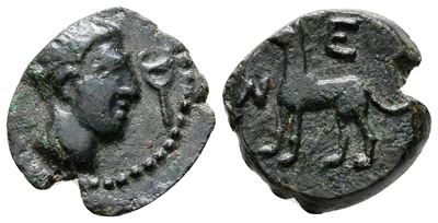 Sicily, Segesta. Roman Protectorate, C. 210-mid 1st Century Bc. Æ (17mm, 3.07g).