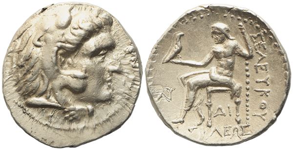 Seleukid Kings of Syria, Seleukos I Nikator (312-281 BC), Tetradrachm; AR (17,13 g; 27 mm)