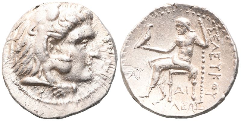 Seleukid Kings of Syria, Seleukos I Nikator (312-281 BC), Tetradrachm; AR (17,13 g; 27 mm)