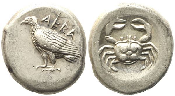 Sicily, Akragas (c. 510-470 BC), Didrachm; AR (8,32 g; 18,5 mm)