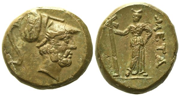 Lucania, Metapontion (c. 300-250 BC), Æ (5,42 g; 17 mm)