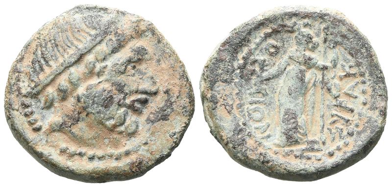 Sicily, Syracuse. Roman Rule, After 212 Bc. Æ (20 MM, 7.03 G).