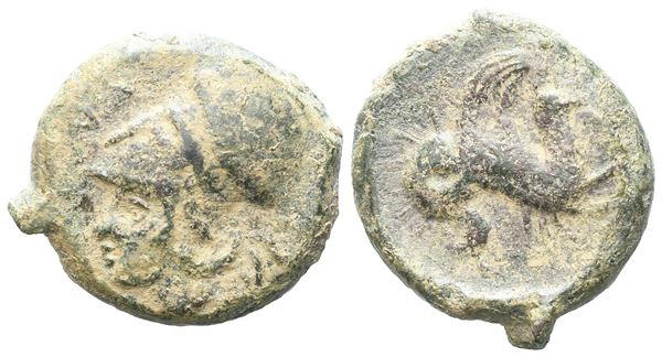 Sicily, Syracuse, 400-390 BC. Æ Litra (18 mm, 5.72 g).