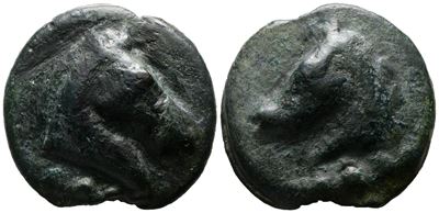 Anonymous, Rome, C. 270 Bc. Cast Æ Triens (47mm, 90.83g).