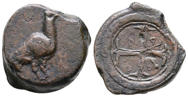 Sicily, Agyrion, c. 440-420 BC. Æ Hemilitron (24 mm, 15.69 g).