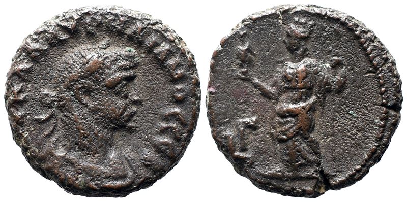 Aurelian (270-275). Egypt, Alexandria. Bi Tetradrachm