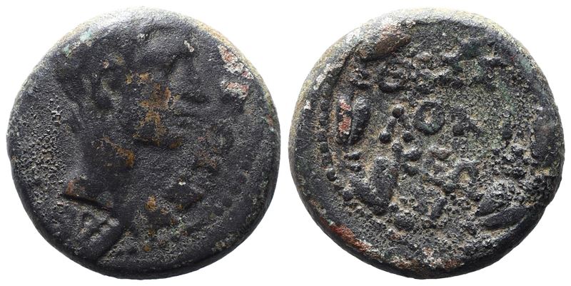 Augustus (27 Bc-ad 14). Macedon, Thessalonica. Augustus (27 Bc-ad 14). Æ