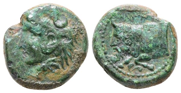 Sicily, Agyrion, c. 355-339 BC. Æ (15 mm, 3.05 g).