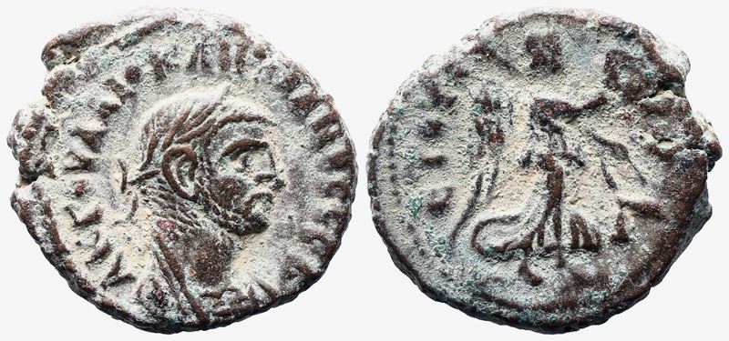 Diocletian (284-305). Egypt, Alexandria. Bi Tetradrachm