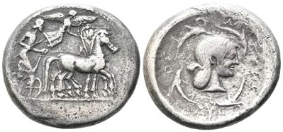 Sicily, Syracuse. Hieron i (478-466 Bc).
