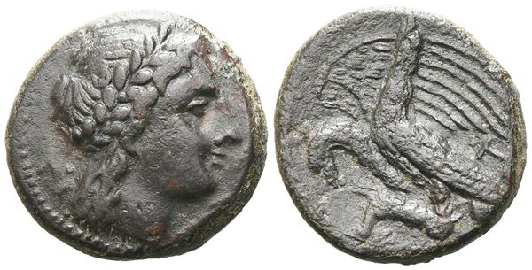 Sicily, Akragas. Phintias (287-279 BC).  - Auction GREEK & ROMAN PROVINCIAL COINS AND NUMISMATIC LITERATURE Including a wide selection of Alexandrian Coins from the Dattari Collection - Bertolami Fine Art - Prague