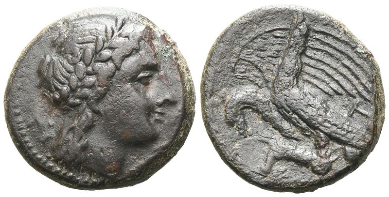 Sicily, Akragas. Phintias (287-279 Bc).