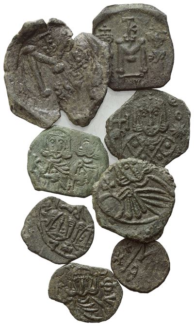 Lot Of 8 Æ Coins To Be Catalogued. Lot Sold As Is, No Returns.