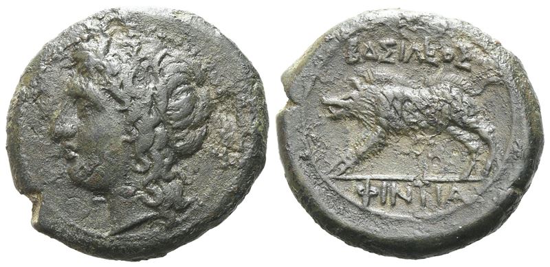 Sicily, Akragas. Phintias (287-279 BC). Æ (22 mm, 7.43g g).