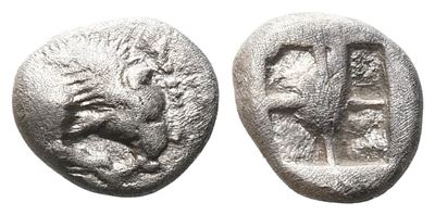 Northern Lucania, Velia, C. 535-510 Bc. Ar Obol (7 MM, 0.51 G).