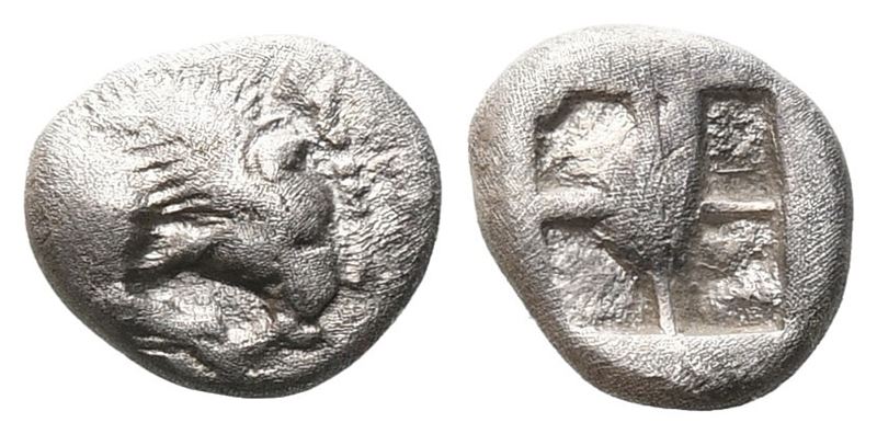 Northern Lucania, Velia, C. 535-510 Bc. Ar Obol (7 MM, 0.51 G).