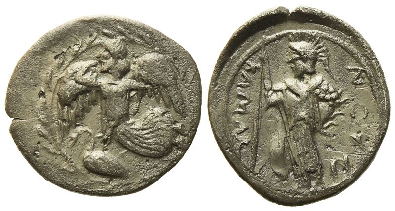 Sicily, Kamarina (C. 461-435 Bc), Litra; Ar (0,83 G; 13 MM)