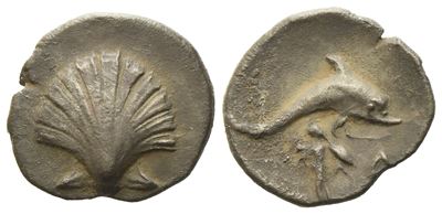 Calabria, Tarentum (C. 325-280), Litra; Ar (0,75 G; 11 MM)