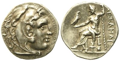 Kings Of Macedon, Antigonos II Gonatas (277/6-239 Bc), Drachm; Ar (4,28 G; 18 MM)
