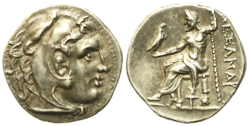 Kings Of Macedon, Antigonos II Gonatas (277/6-239 Bc), Drachm; Ar (4,28 G; 18 MM)