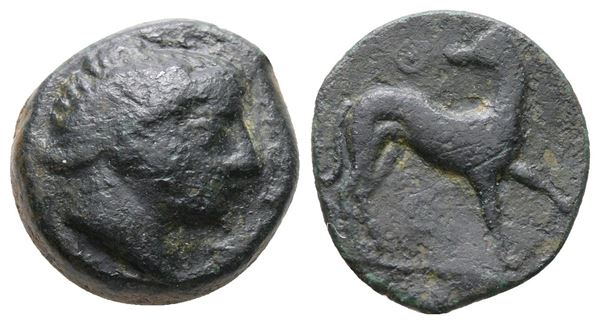 Sicily, Eryx, c. 410-400 BC. Æ Hexas (15 mm, 3.33 g).  - Auction Greek, Roman and Byzantine Coins	 - Bertolami Fine Art - Prague