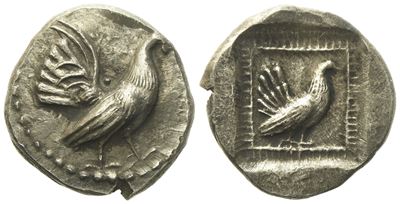 Sicily, Himera (C. 530-483/2 Bc), Drachm; Ar (5,54 G; 19,2 MM)