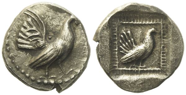 Sicily, Himera (c. 530-483/2 BC), Drachm; AR (5,54 g; 19,2 mm)