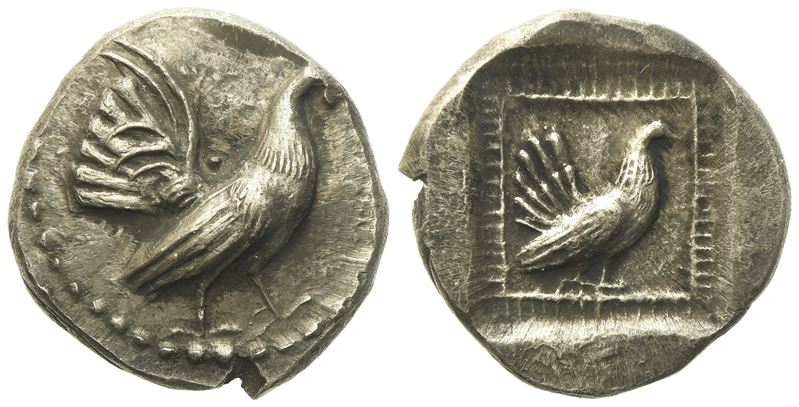 Sicily, Himera (C. 530-483/2 Bc), Drachm; Ar (5,54 G; 19,2 MM)