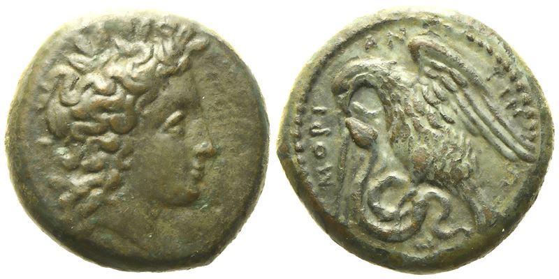 Sicily, Morgantina (C. 339/8-317 Bc), Hemilitron; Æ (7,77 G; 20 MM)