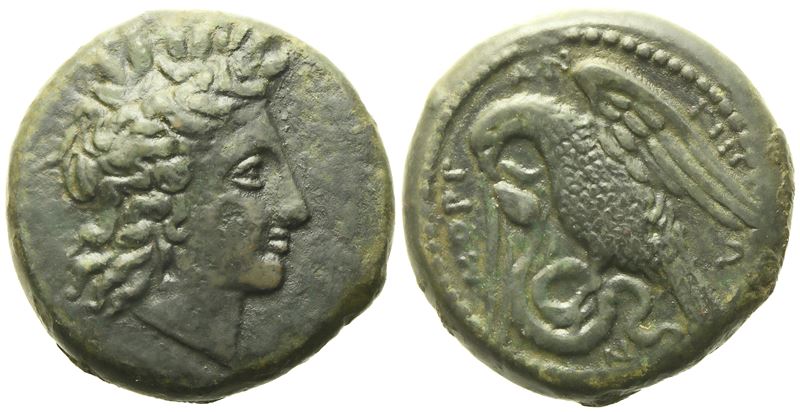 Sicily, Morgantina (C. 339/8-317 Bc), Hemilitron; Æ (8,40 G; 20 MM)
