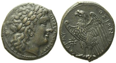Sicily, Syracuse, Time Of Hiketas II (287-278 Bc), Æ (8,74 G; 23 MM)