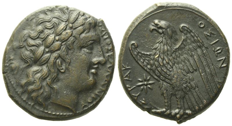 Sicily, Syracuse, Time Of Hiketas II (287-278 Bc), Æ (8,74 G; 23 MM)