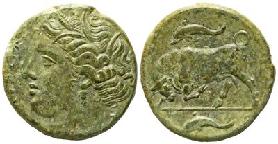 Sicily, Syracuse, Agathokles (317-289 Bc), Æ (6,20 G; 19 MM)