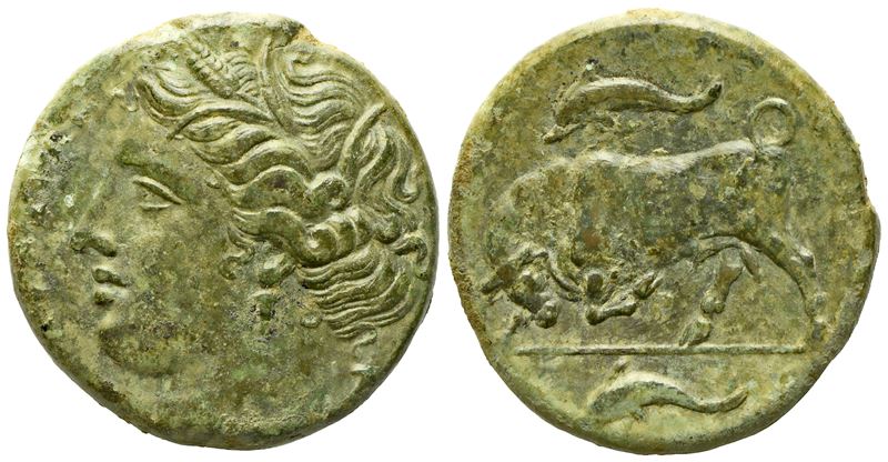 Sicily, Syracuse, Agathokles (317-289 Bc), Æ (6,20 G; 19 MM)