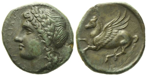 Sicily, Syracuse, (317-289 BC), Æ (3,88 g; 18 mm)