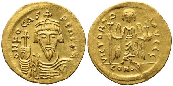 Phocas (602-610), Solidus; AV (4,50 g; 20,8 mm)