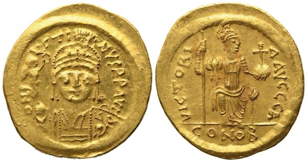 Justin II (565-578), Solidus; AV (4,45 g; 21 mm)