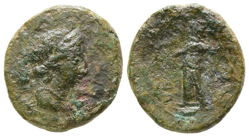 Sicily, Menaion, C. 200-150 Bc. Æ Pentonkion (18 MM, 3.94 G).