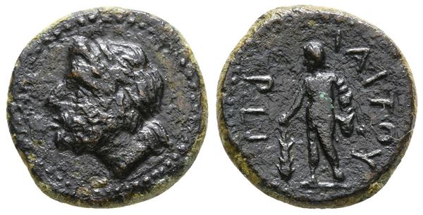 Sicily, Iaitos, c. 2nd-1st century BC. Æ (17 mm, 3.12 g).