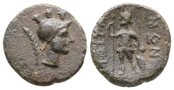 Sicily, Iaitos, c. 2nd century BC. Æ (15 mm, 2.31 g).