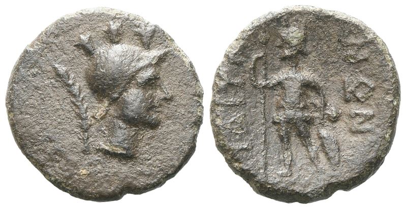 Sicily, Iaitos, C. 2nd Century Bc. Æ (15 MM, 2.31 G).