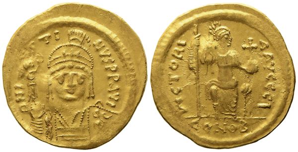 Justin II (565-578), Solidus; AV (4,47 g; 20,7 mm)