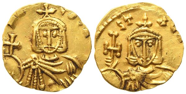 Nicephorus I (902-811), with Stauracius, Semissis; AV (1,86 g; 14,2 mm)