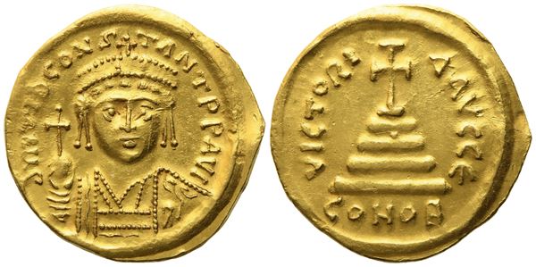 Tiberius II Constantine (578-582), Solidus; AV (4,42 g; 21 mm)