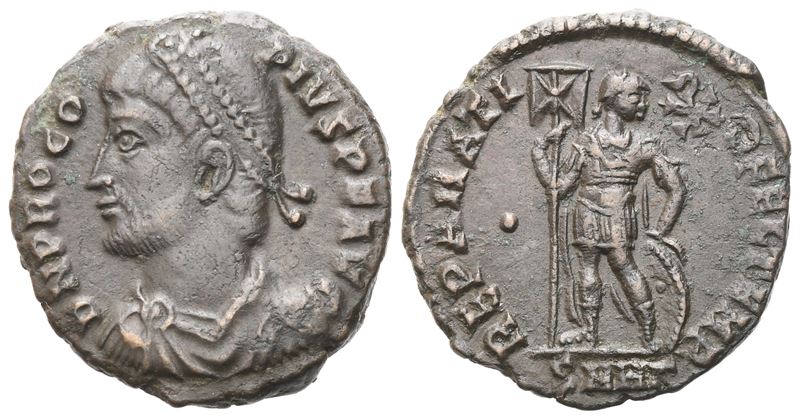Procopius (365–366), Sesterzio (Æ) imperiale, 18 mm, Heraclea