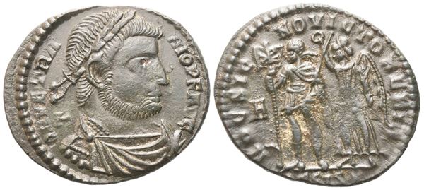Vetranius (350), Æ2, Siscia, 350; Æ (4,15 g; 23,4 mm; 5 h)
