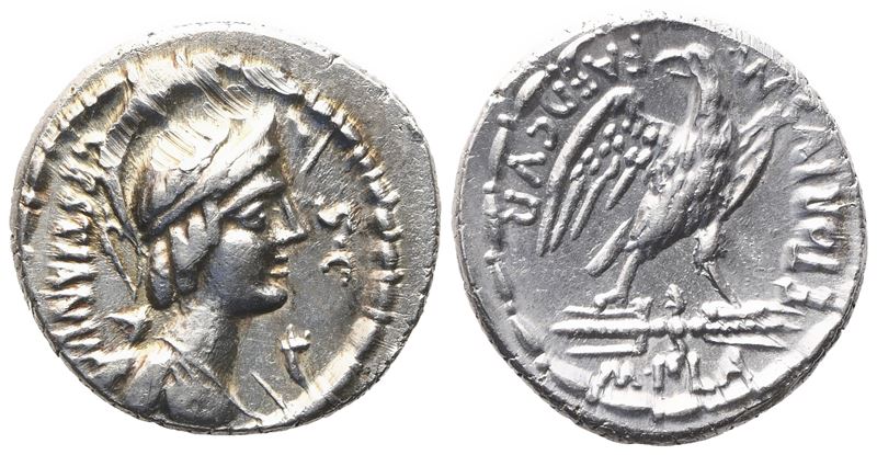 M. Plaetorius Cestianus, Denarius, 67 Bc; Ar (3,85 G; 18,9 MM; 3 H)