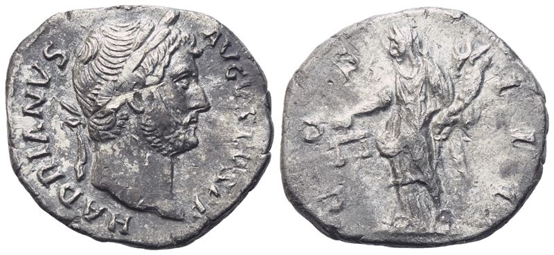 Hadrian (117-138), Denarius, Eastern Mint, 128-9; Ar (3,08 G; 18,5 MM; 6 H)